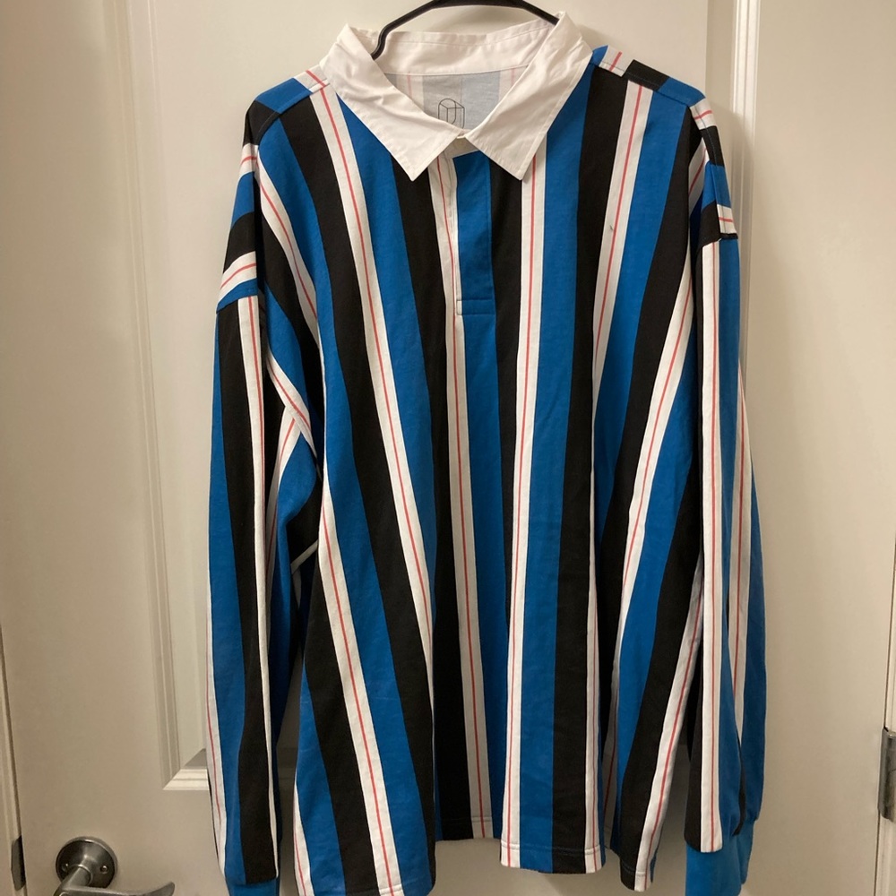 Men’s Stripe Rugby Polo